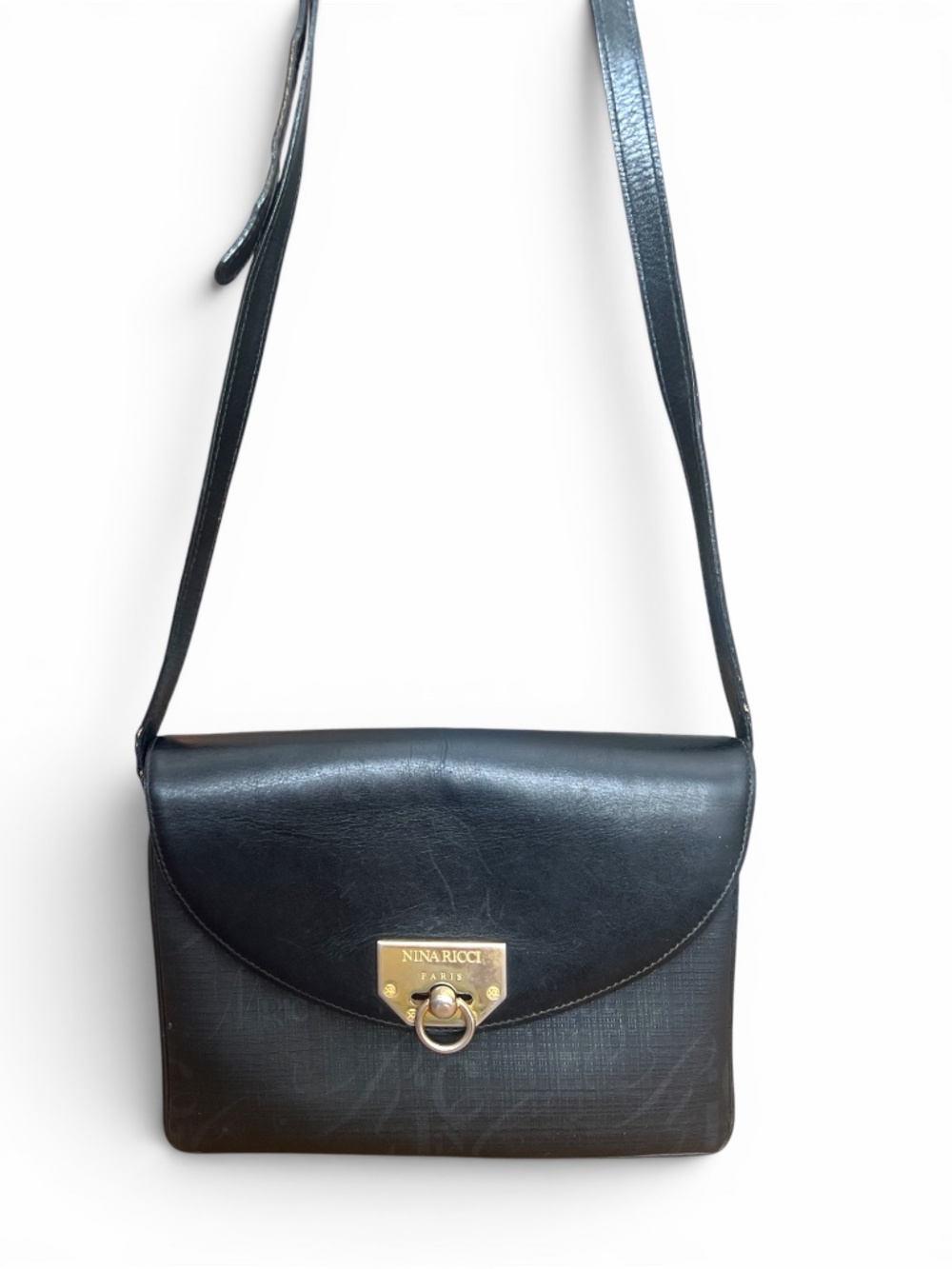 Nina Ricci Paris Vintage Crossbody – Made in Italy